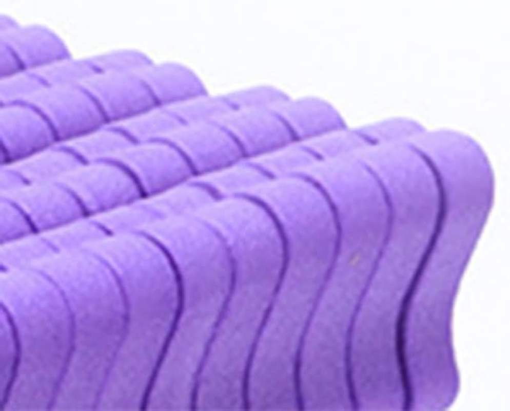 Leapiture 100 Pieces Sponge Toe Separators, Sponge Toe Separators, Finger Separators, Toe Separators, Nail Art Toe Separators, Gel Toe Separators, Manicure and Pedicure Tool (Purple) image number 2