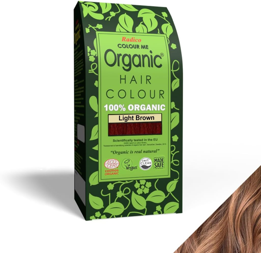 Radico Colour Me Organic Hair Colour Powder, Ash Blonde, 100 Grams image number 3