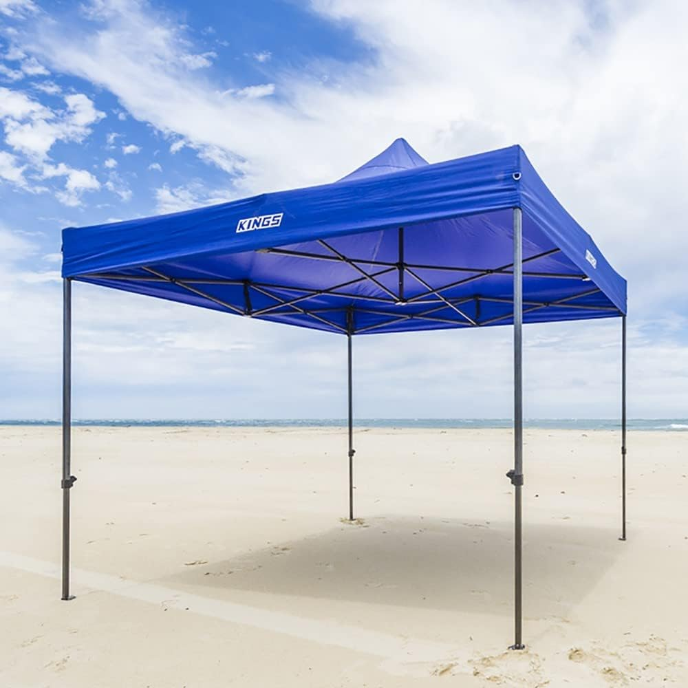 KINGS Portable Gazebo 3M X 3M Heavy Duty Steel Frame UPF50+ Waterproof Camping image number 5