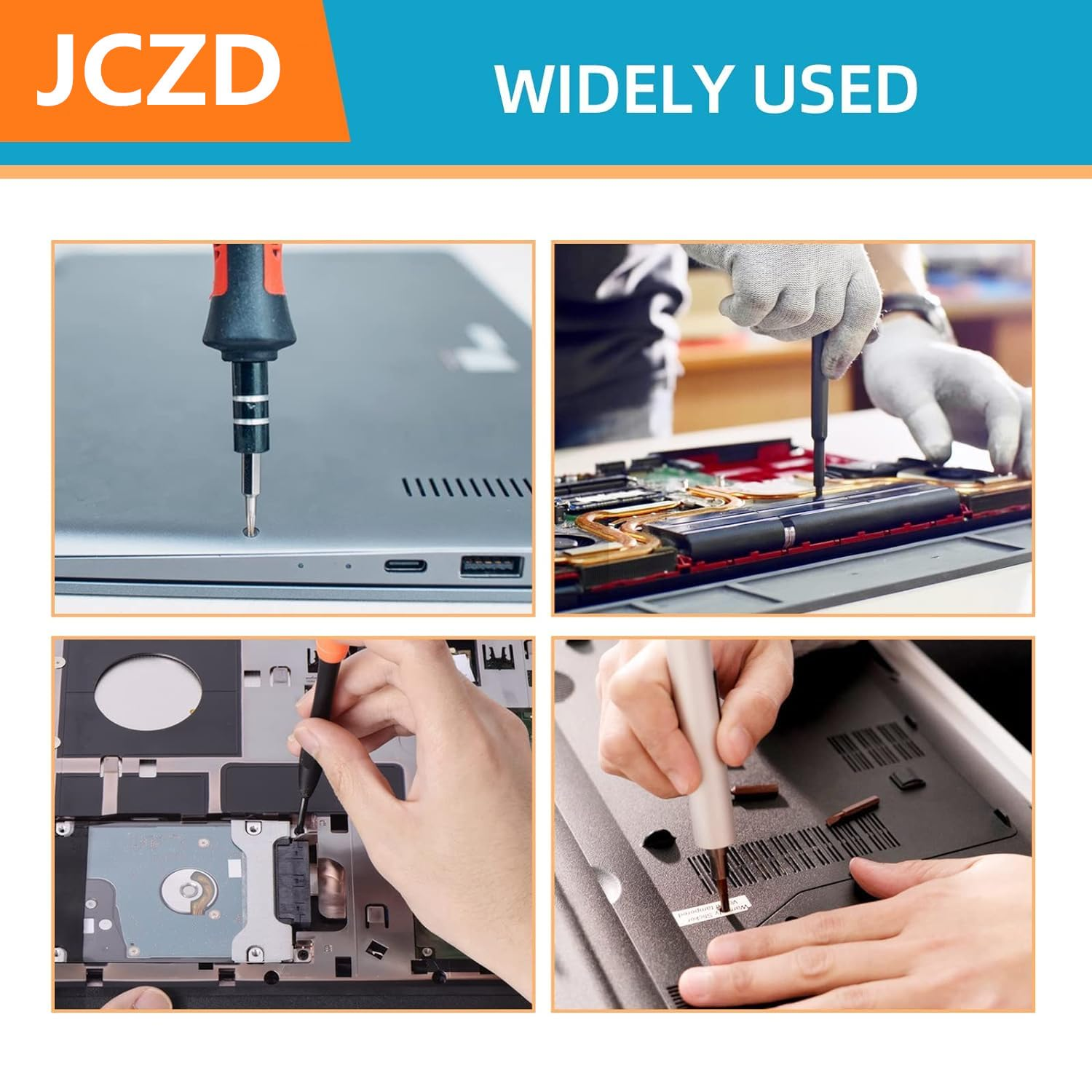 600Pcs M2 M2.5 M3 Laptop Screws, Laptop Notebook Computer Screws Set Kit for IBM HP Dell Samsung Sony Toshiba Gateway Acer Lenovo (12 Sizes) image number 1