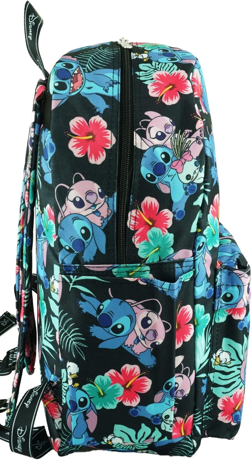 Wondapop Disney Lilo & Stitch 16 Inch Deluxe Backpack with Laptop Compartment image number 5