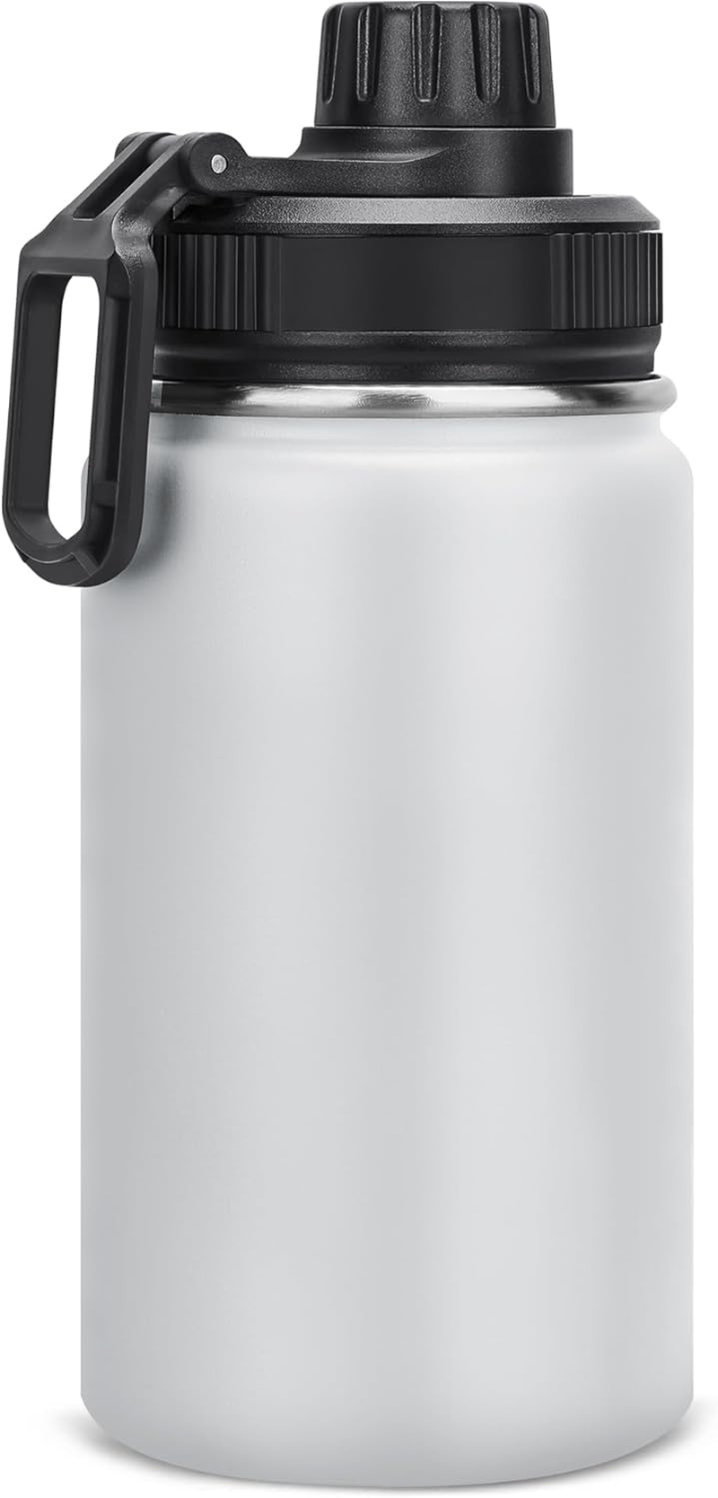 Milifox Insulated Water Bottle Stainless Steel Mini with Double Wall Vacuum Wide Mouth Leakproof BPA Free Keep Cold and Hot 350ML