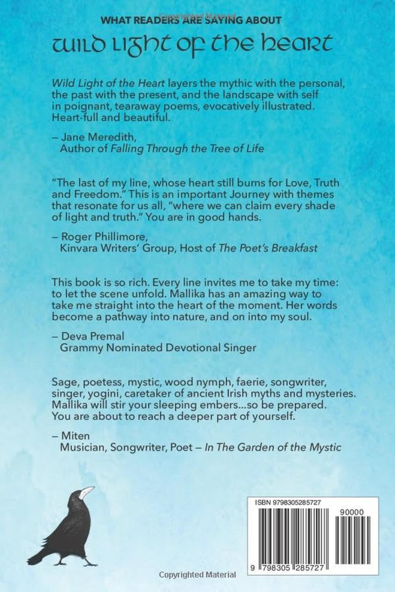 Wild Light of the Heart: a Collection of Poetry by Mallika Mccarthy image number 1