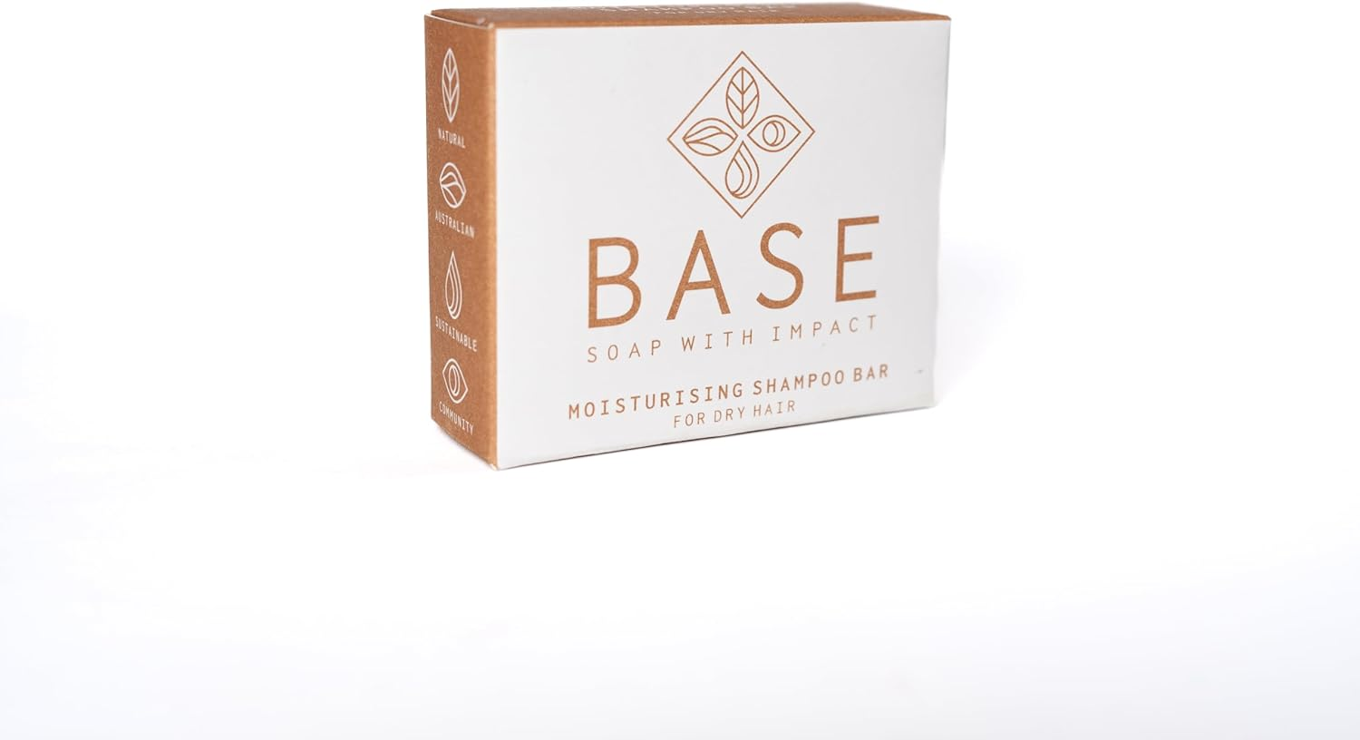 Base - Soap with Impact - Bar Box Shampoo Moisturising, 135G