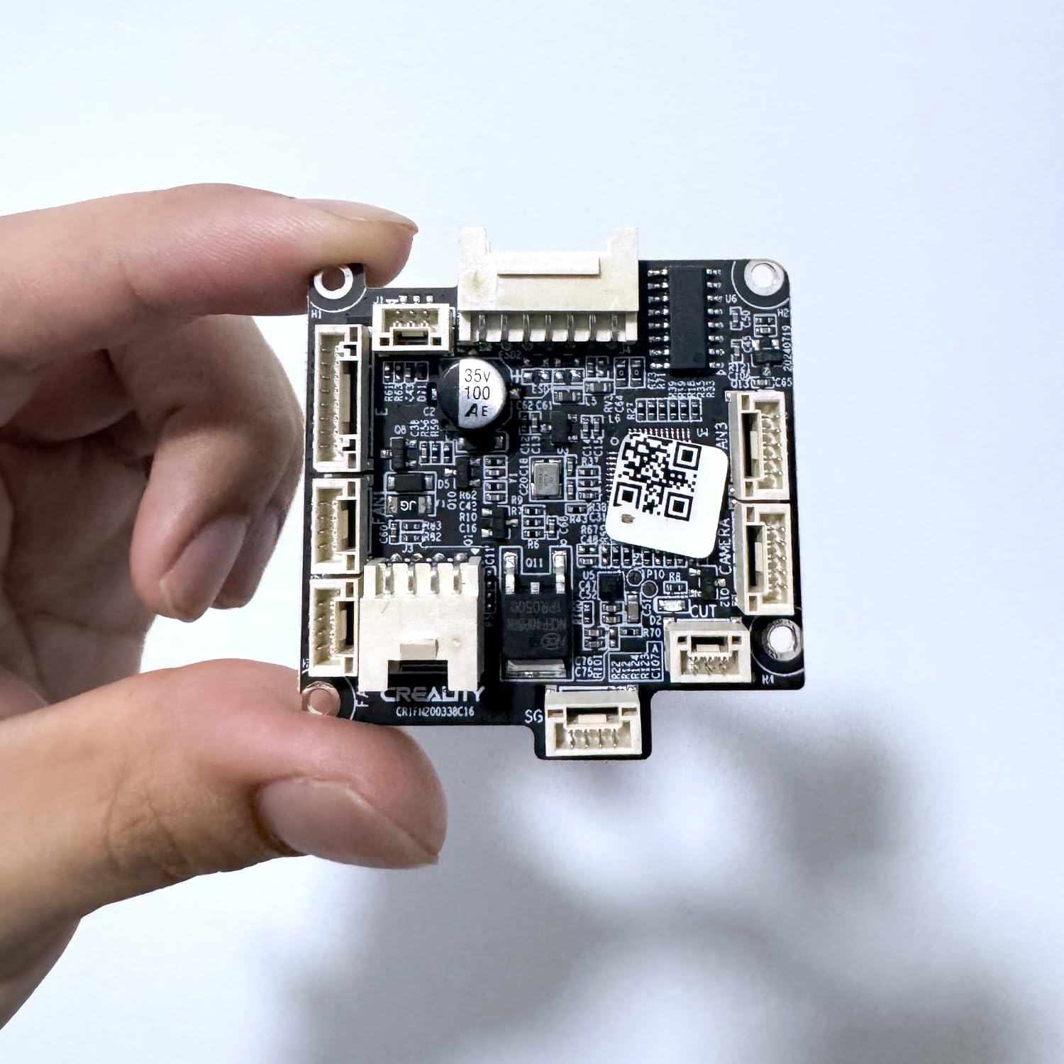 Creality K2/K2 Pro/K2 plus Printhead Adapter Plate/Motherboard PCBA (GD32F303CBT6) - Original Replacement Parts with Video Aftersales Guide image number 6