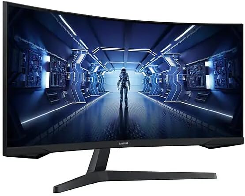 Samsung 34-Inch Odyssey G55T Curved WQHD Gaming Monitor image number 2