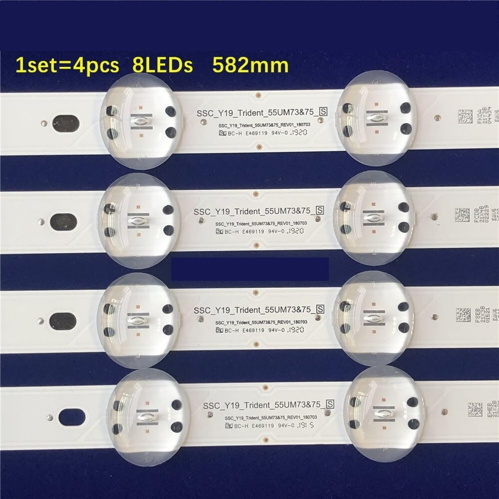 LED Backlight Strip for 55UM7300 55UM7340 55UM7400 55UM7450 55UM7470 55UM7510 55UM7520 55LG73CMECA LIGT_Y19_55UM73/75