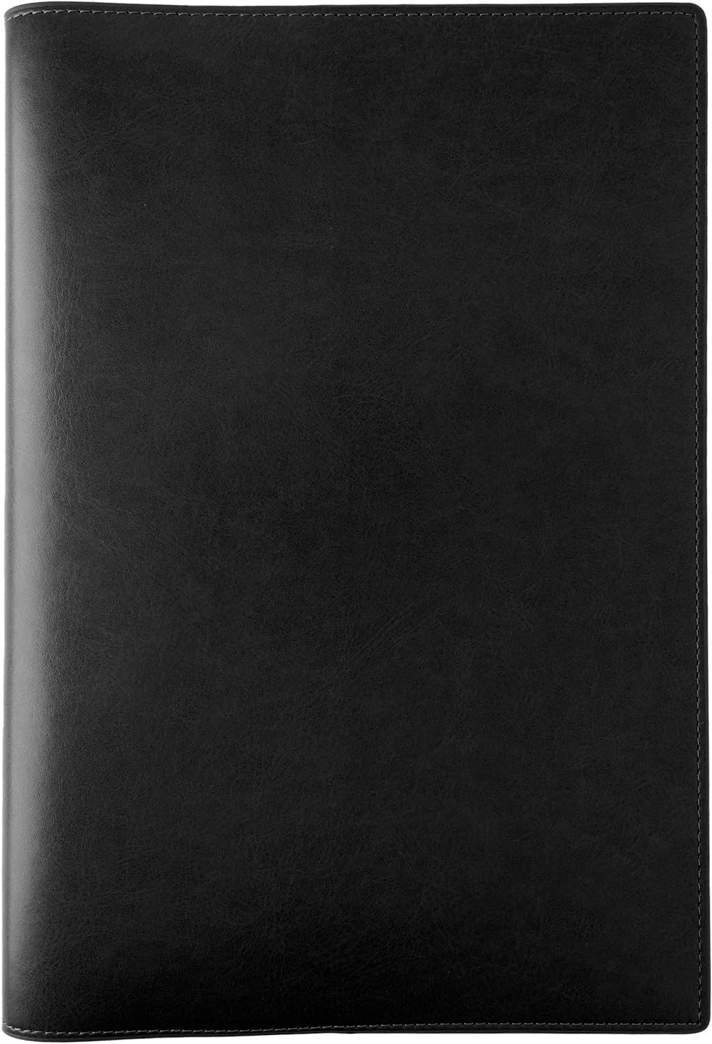 Slip-On WCV Notebook Cover B5 Black WCV-2901 PU Leather Lightweight with Pen Holder Simple