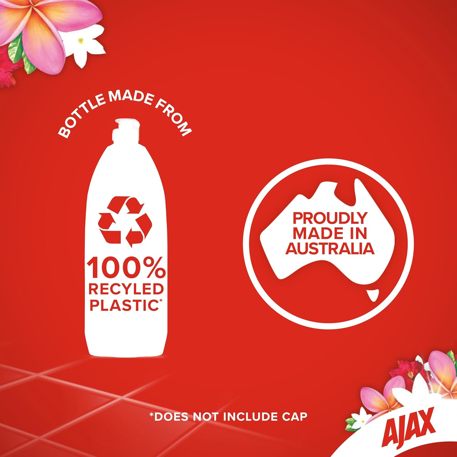 Ajax Tropical Breeze Divine Blends Floor Cleaner 750 Ml image number 1