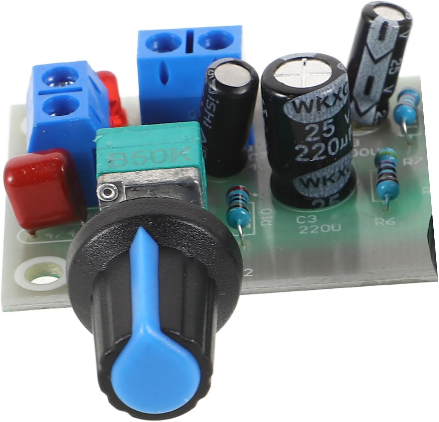 DOITOOL Subwoofer Pre-Assembled Board Low Pass Board Amplifier for Home Theater Power Supply Compatible Subwoofer Amp Volume Control DIY Speakers Audio Parts