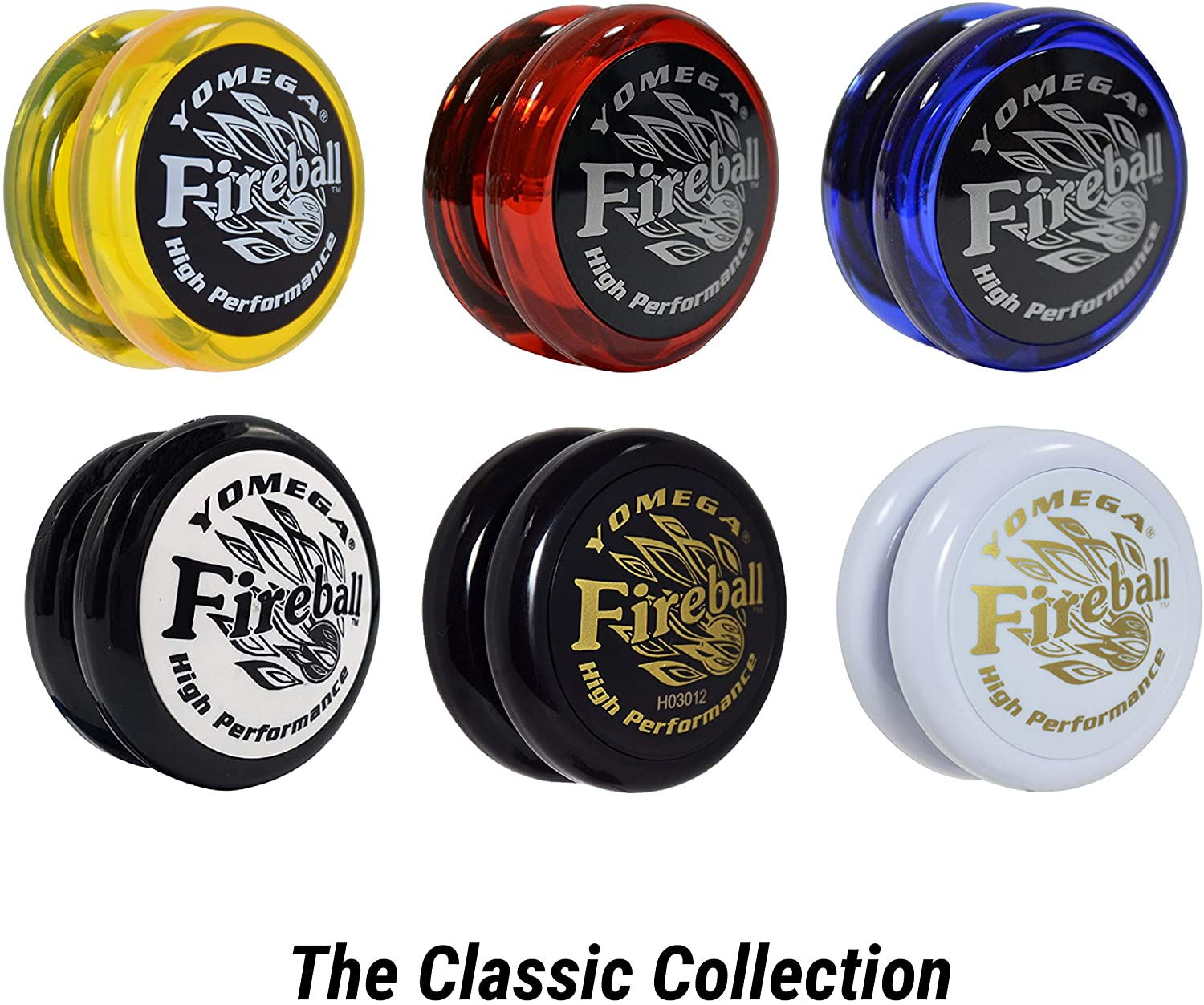 Yomega Fireball Yoyo -HIGH Performance Responsive Transaxle Yoyo, Great for String Tricks for Advance Players to Perform like Pros + Extra 2 Yo Yo Strings & 3 Month Warranty (Dark Blue) image number 2