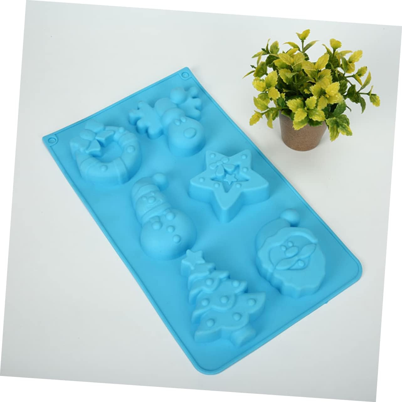 LABRIMP Christmas Tree Cake Mold Silicone Baking Mold Reusable for DIY Baking for Making Festive Celebrations Random image number 1