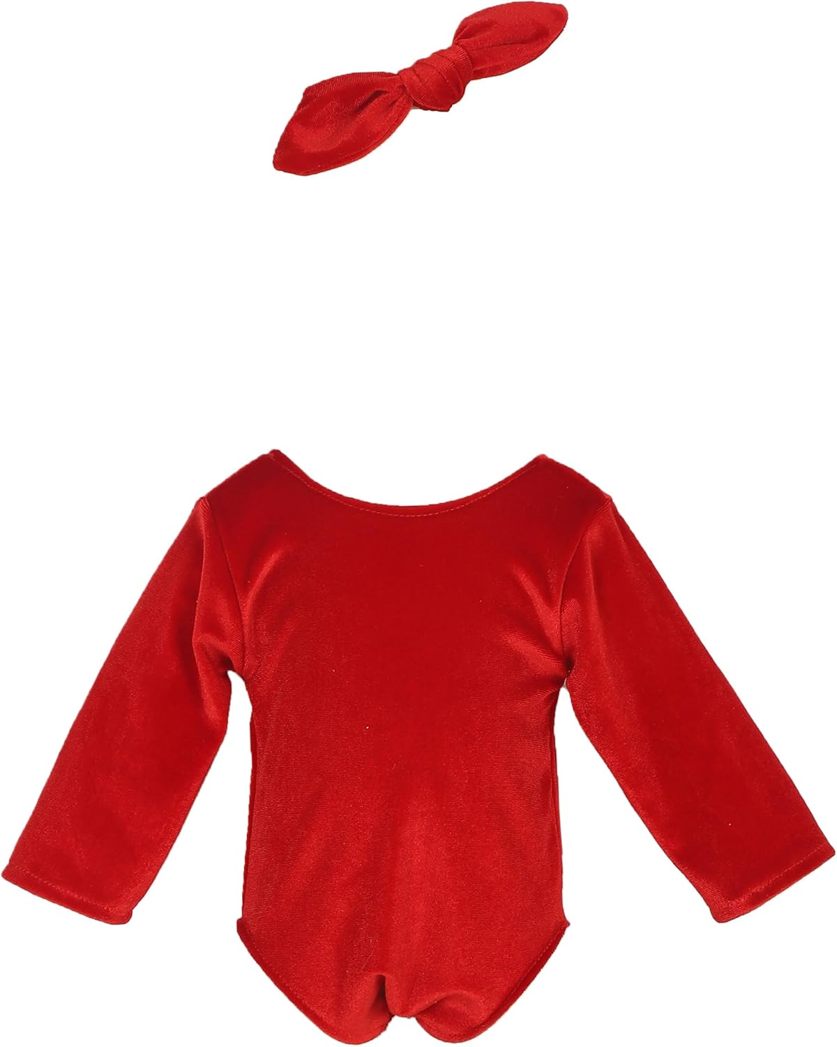 Holibeat Baby Boy Girl Photography Props Newborn Baby Photo Shoot Outfits (Red) - Green image number 6