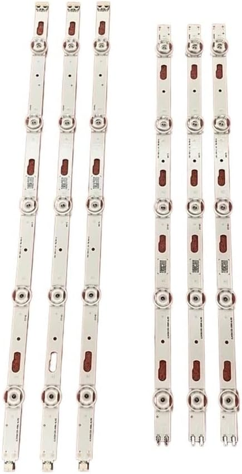 LED Strip Fit for Samsung TV UE43TU8000K UN43TU6900 UE43TU8002 UE43TU8005K UE43TU8072 UE43TU8072U CY-BT043HGER1V UE43TU8002K(2 Kit for 2 TV)