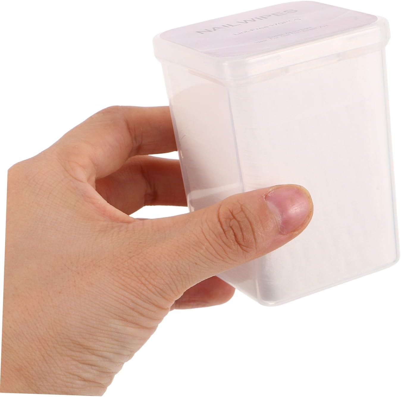 Nail Polish Remover Pads Lint Cotton Wipes for Gel Polish Removal for Nail Care Cleaning at Home Salon image number 6