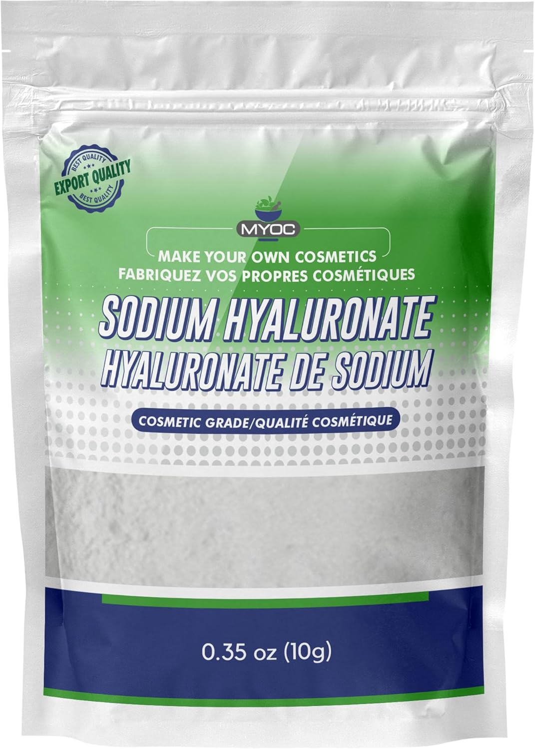 Sodium Hyaluronate Powder(Hyaluronic Acid Powder) | Sodium Hyaluronate Cosmetic Grade- Perfect Ingredients for Skin Hydration& Moisturization (10 G) image number 6