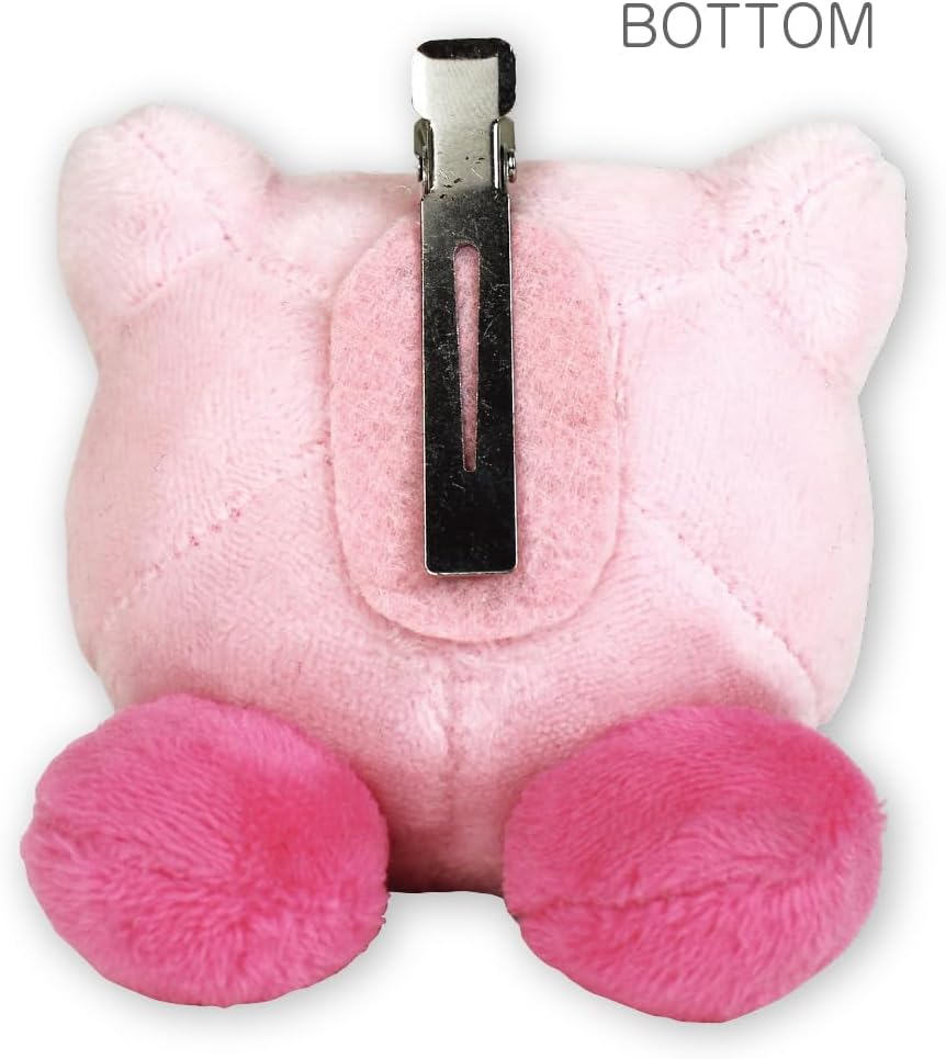 Tees Factory Kirby HK-5537689KB Hoshi Kirby Nesoberi Mascot Hair Clip image number 1