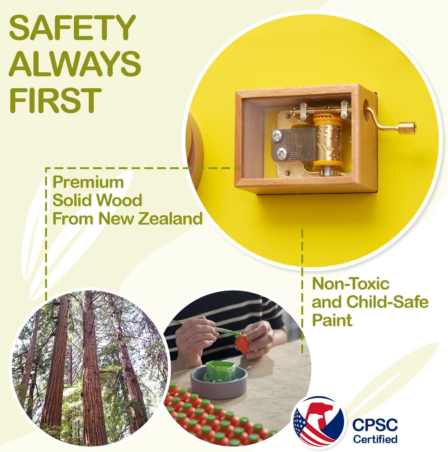 Caterpillar Montessori Busy Board,Sensory Board,Educational Toys,Activity Cube,Wall Toys,Daycare Furniture,Playroom Furniture,Interactive Toys,Wooden Toys,Learning Toys,Boys and Girls 6 M+ image number 5