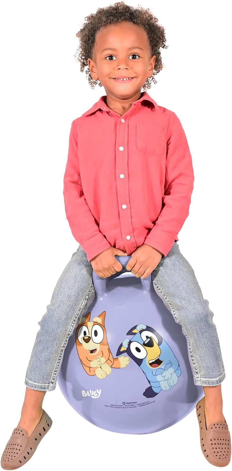 Hedstom Bluey Hopper Ball, Jumping Ball for Kids, 15 Inch (55-7553)