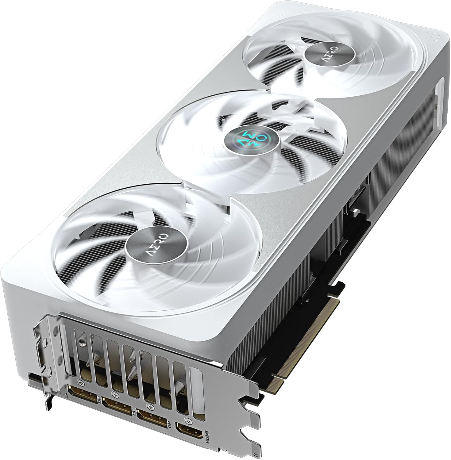 Gigabyte Geforce RTX 5070 Ti AERO OC 16G Graphics Card - 16GB GDDR7, 256Bit, PCI-E 5.0, 2588 Mhz Core Clock, 3 X DP 2.1A, 1 X HDMI 2.1B, NVIDIA DLSS 4, GV-N507TAERO OC-16GD image number 2