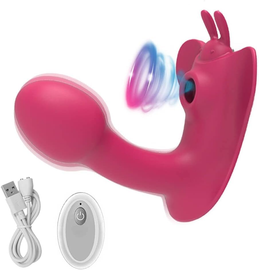 Rabbit Toys Rechargeable Adult Toys Adult Sensory Toys for Women - Female Sex Pleasure Devices Purple Powerful Tongue and Licking G Toys for Female Couples Panty Stimulation image number 2