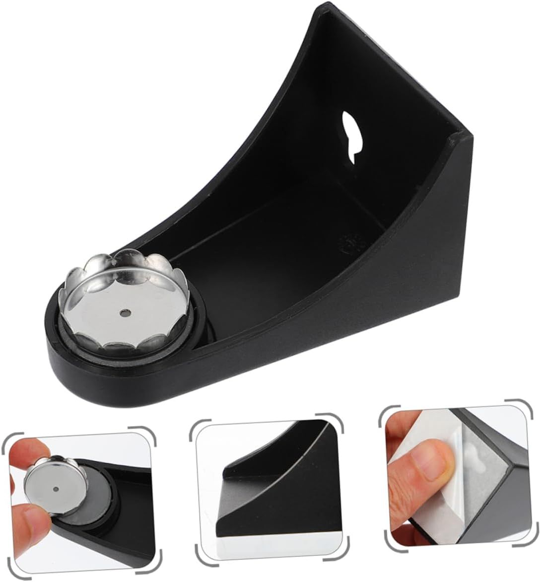 TOPPERFUN 2Pcs Bathroom Gadget Magnetic Soap Rack Wall Mount Soap Holder Shower Holder Storage Organization image number 1