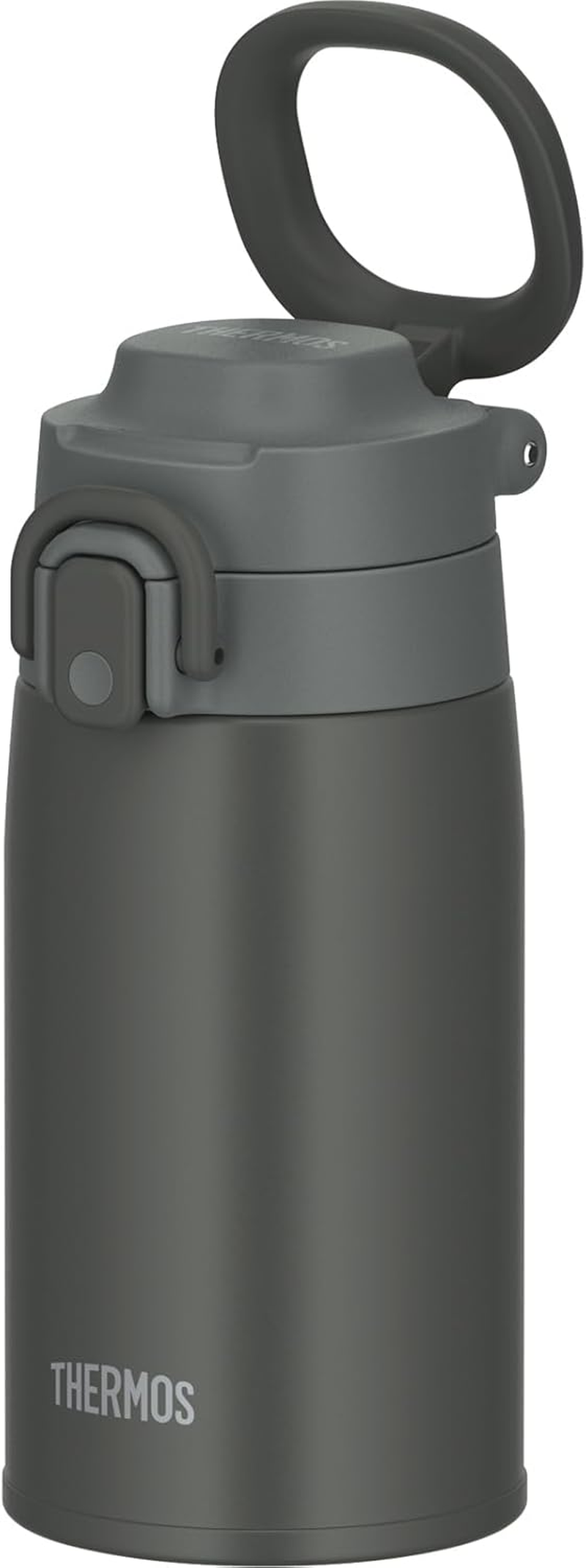 Thermos JOS-400 BE Vacuum Insulated Portable Mug with Carry Loop, 13.5 Fl Oz (400 Ml), Beige