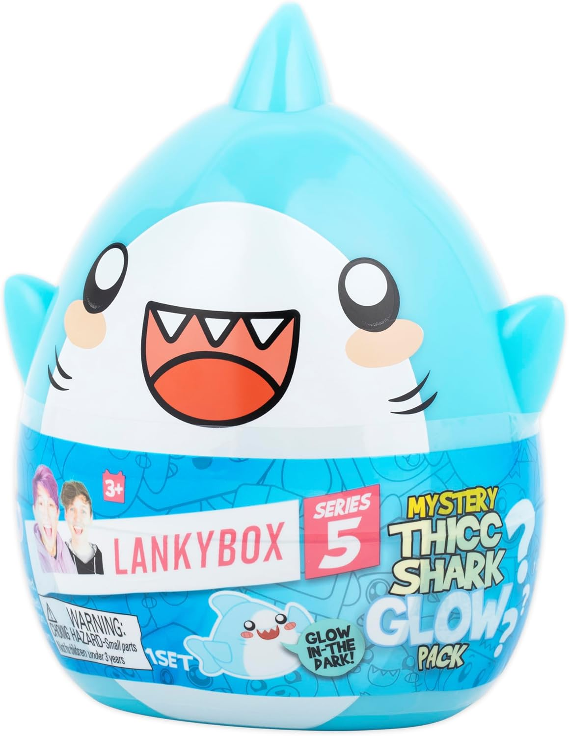 Lankybox Mystery Thicc Shark Glow Pack image number 1