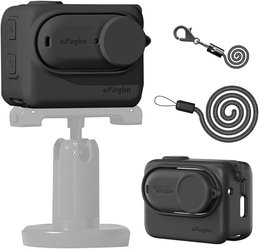 Fenmaru Protective Case for Insta360 GO 3, Insta 360 Go 3 Silicone Case Accessories