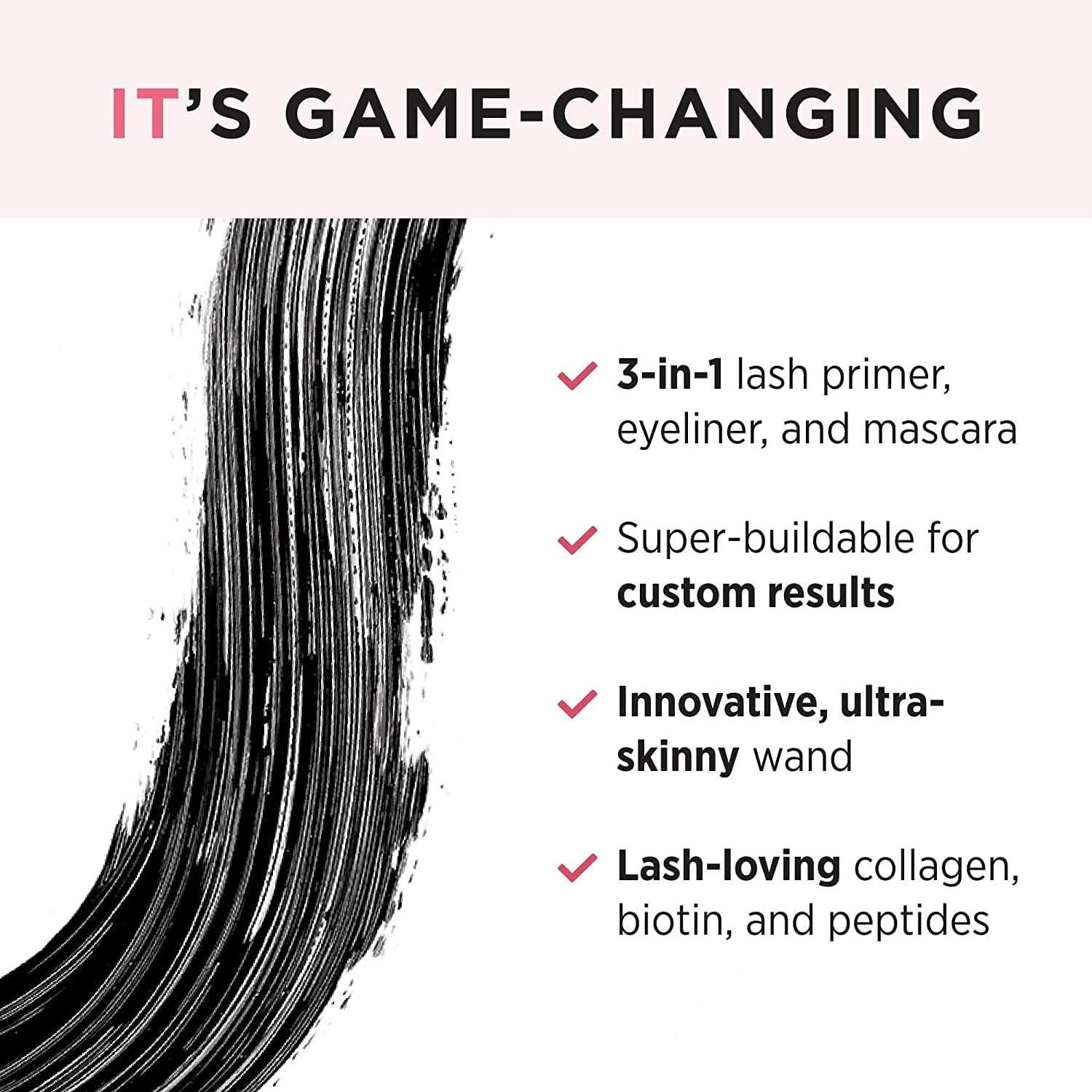 It Cosmetics Tightline Mascara Primer in Black image number 1