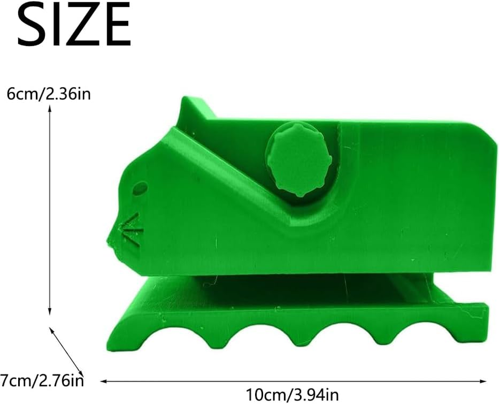 New Upgrades Cardboard Strip Cutter for Cat Scratcher, 3D Printed Creative Cat Scratchers Board Cutter Tool, with Blade Compartment and Adjustable Spacing (K) image number 3