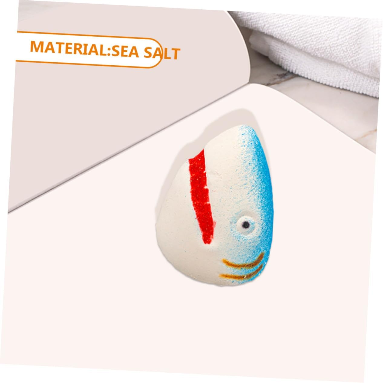 Baluue 3Pcs Shark Bubble Bath Salt Bomb Natural Bathing Bomb Skin-Friendly Sea Salt Fragrance for Ages image number 2