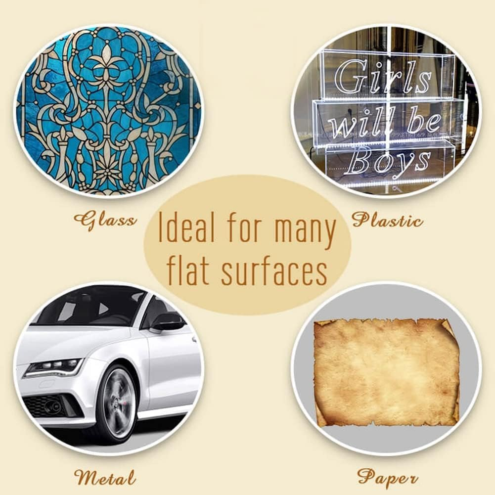 Slanting Paint Pen Precision Press up Paint for Rock and Scratch Repair 0.7Mm image number 2