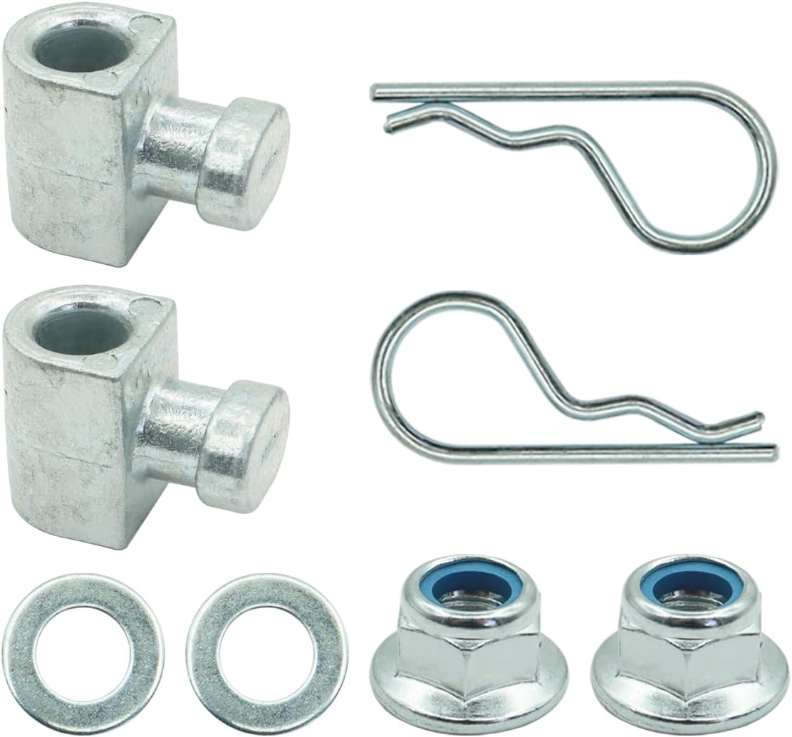 DABAZUALY 2 Set of GX24864 Mower Deck Lift Linkage Rod Kit Compatible with John Deere D100 D105 D110 D120 D125 D130 D140 D150 D155 100 Series Tractor image number 4