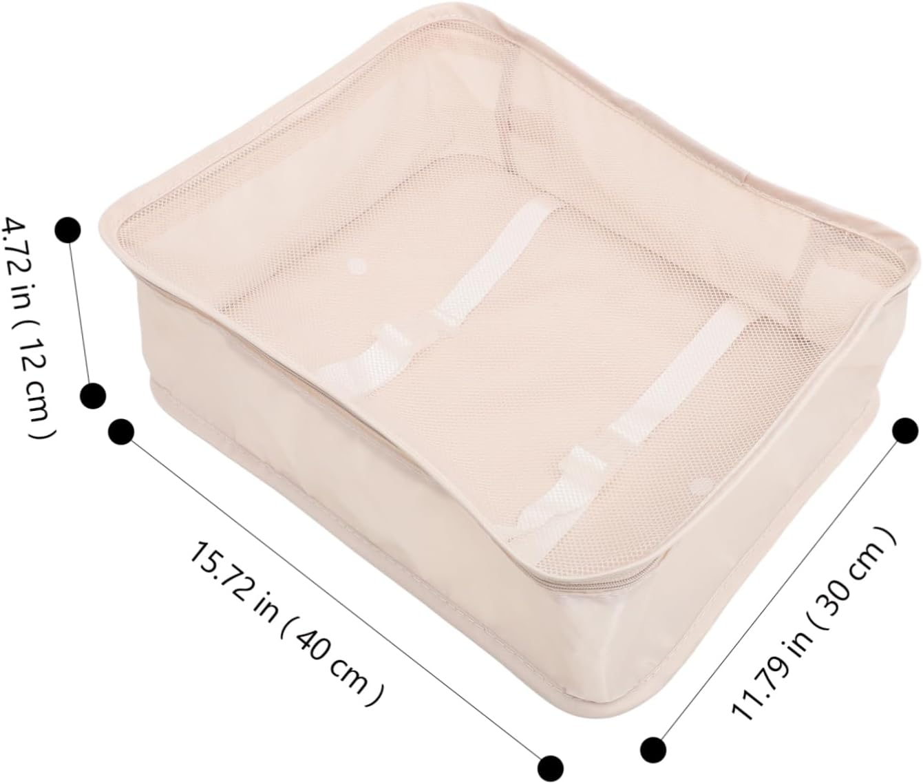 Veemoon 7Pcs Travel Packing Cubes Suitcase Bag Organizer for Clothes Shoes Folding Luggage Organizers Packing Bags for Travel Essentials image number 6