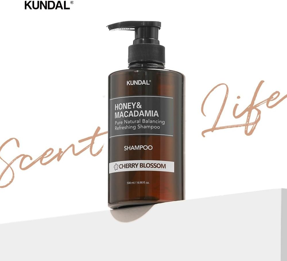 KUNDAL Honey & Macadamia Natural Shampoo[English Rose] 500Ml (Pack of 1) image number 5
