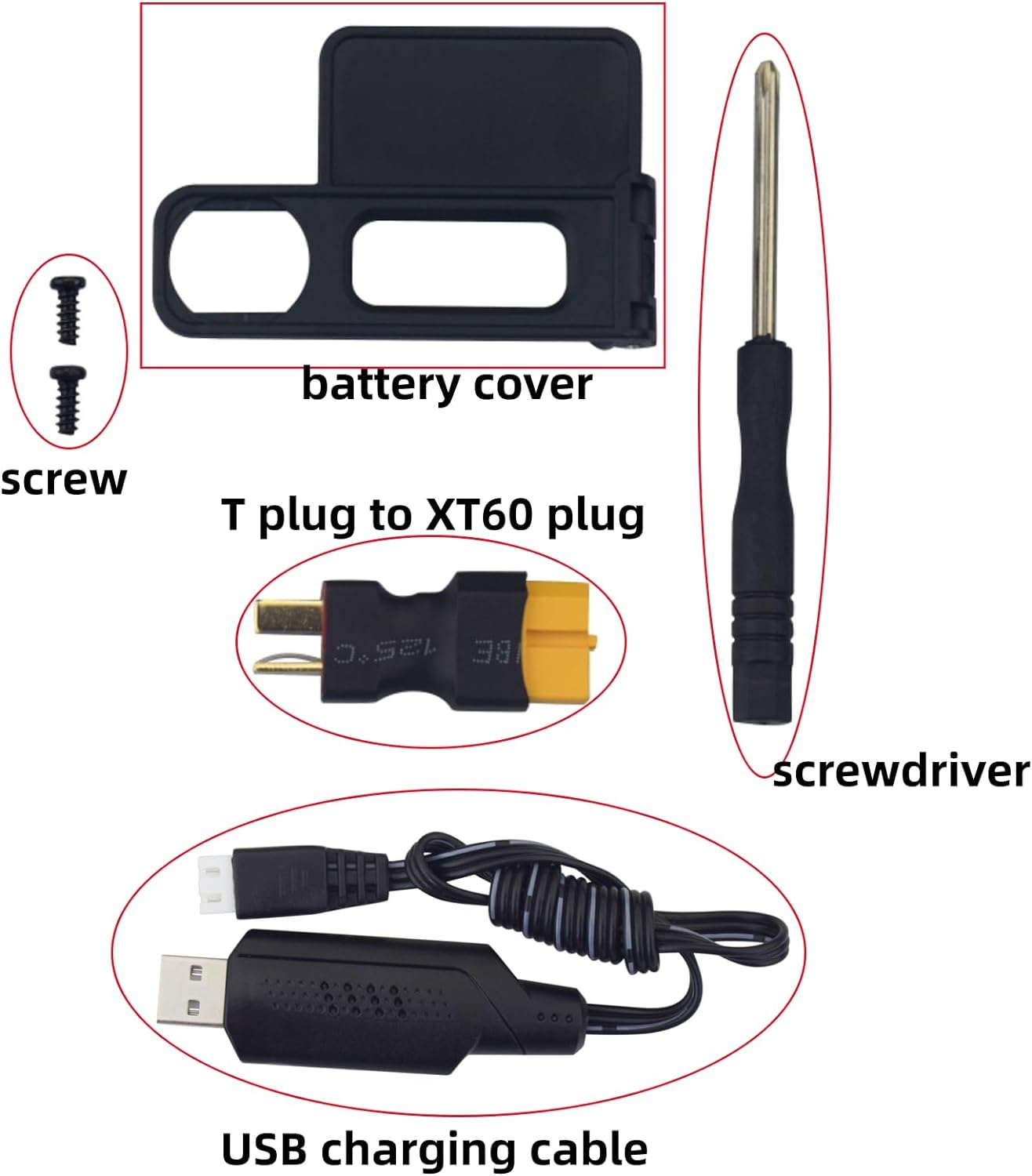 11.1V 2200Mah 35C 3S Lipo Battery with T Plug and USB Charging Cable Suitable for MJX H16P H16E H16GT H16BM H16PL 14301 RC Car High-Speed Drift Model Toy Car Upgrade Battery image number 2