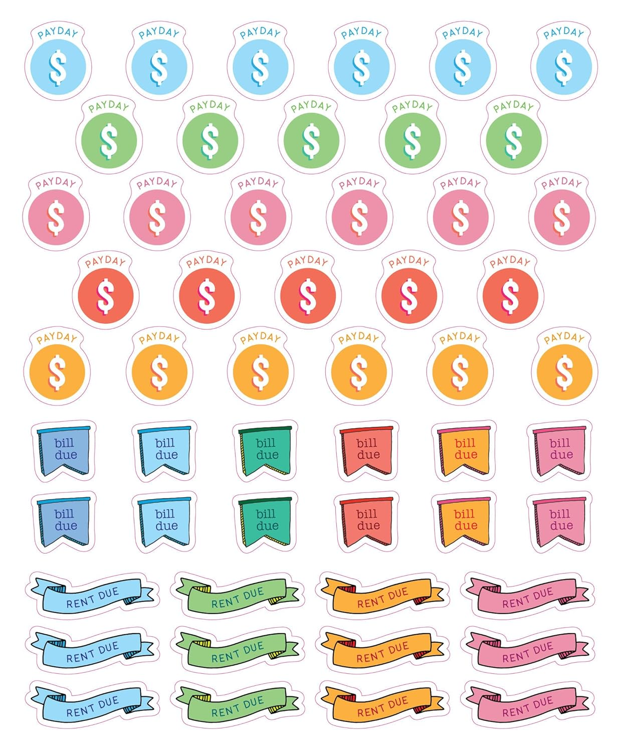 So. Many. Planner Stickers.: 2,600 Stickers to Decorate, Organize, and Brighten Your Planner image number 4