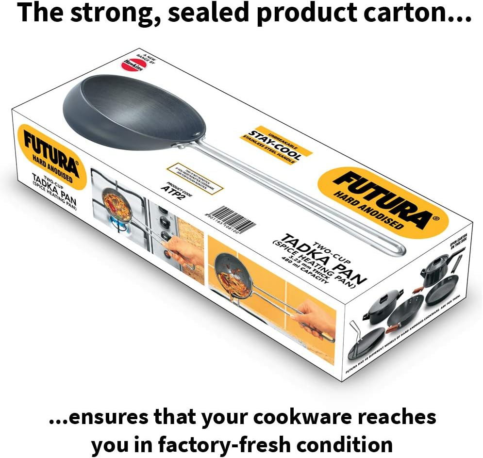 Hawkins Futura Tadka Pan, 12 Cm Diameter image number 1