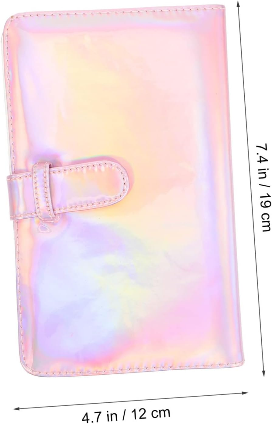 Compact Picture Album with PU Cover Portable Photo Album Book for Preserving Postcards and Memories Christmas and Birthday Present image number 6