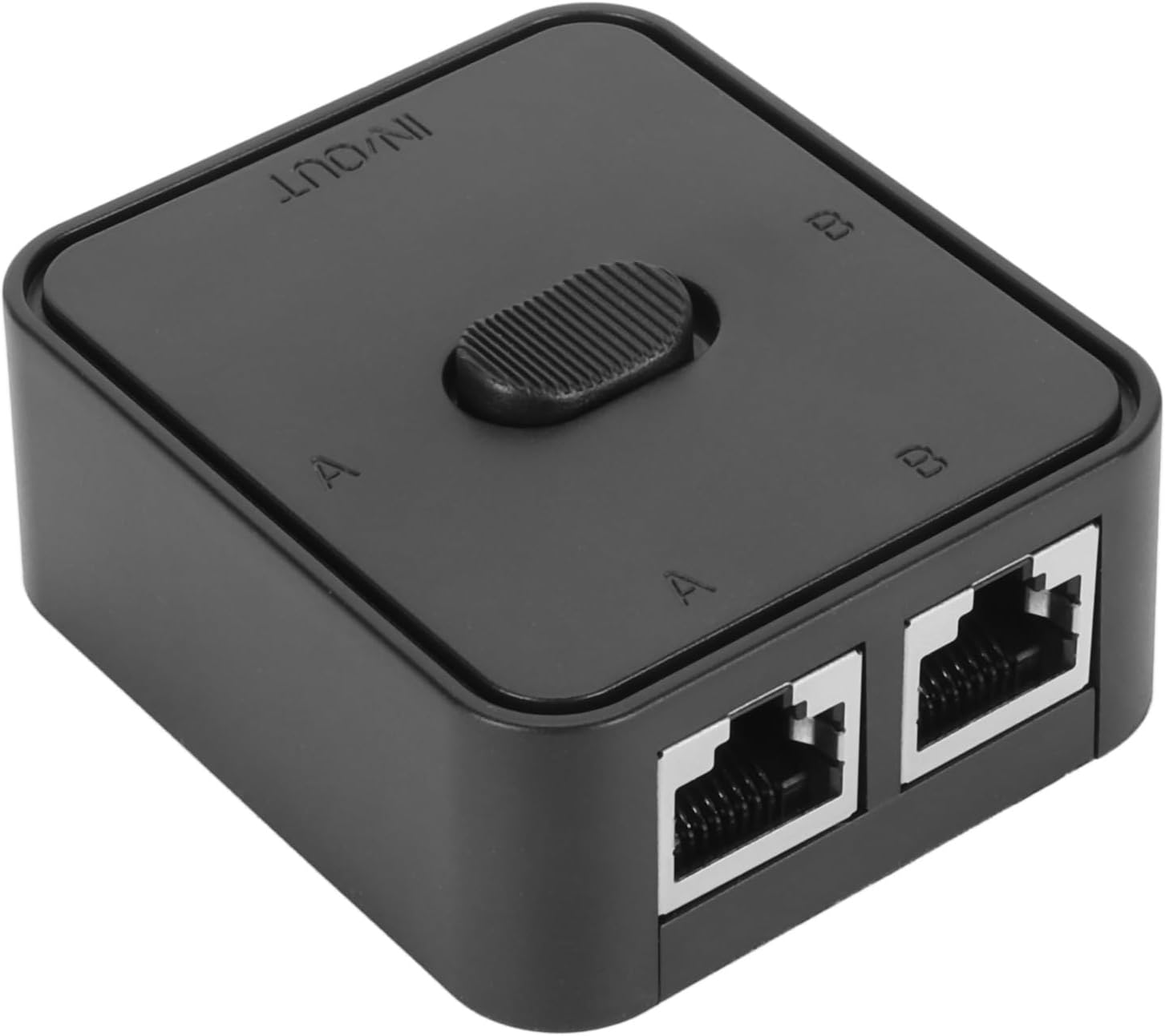 Zerodis Red Switch 2 Gigabit Ports Network Switch Almost the Gear Speed RJ45 Divicer for Cat 6 Black image number 6