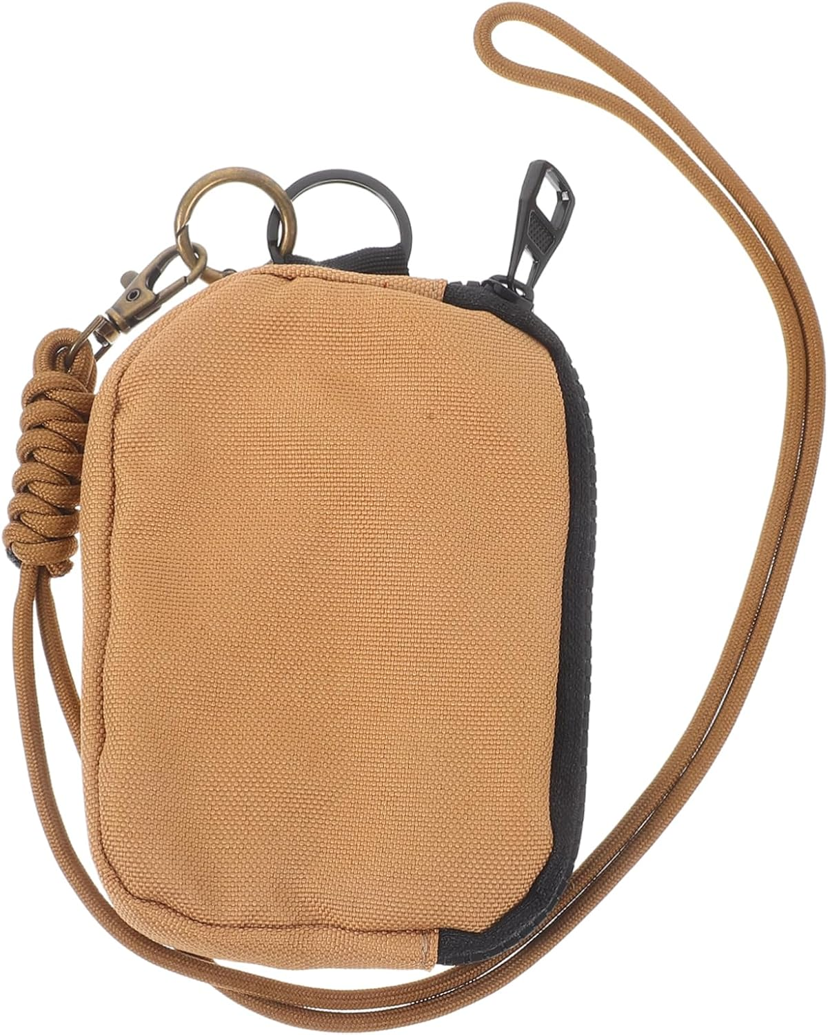 FUNOMOCYA Travel Organizer Bag Lanyard Storage for Earphones Keys Cards Coins Daily Use Essential image number 2