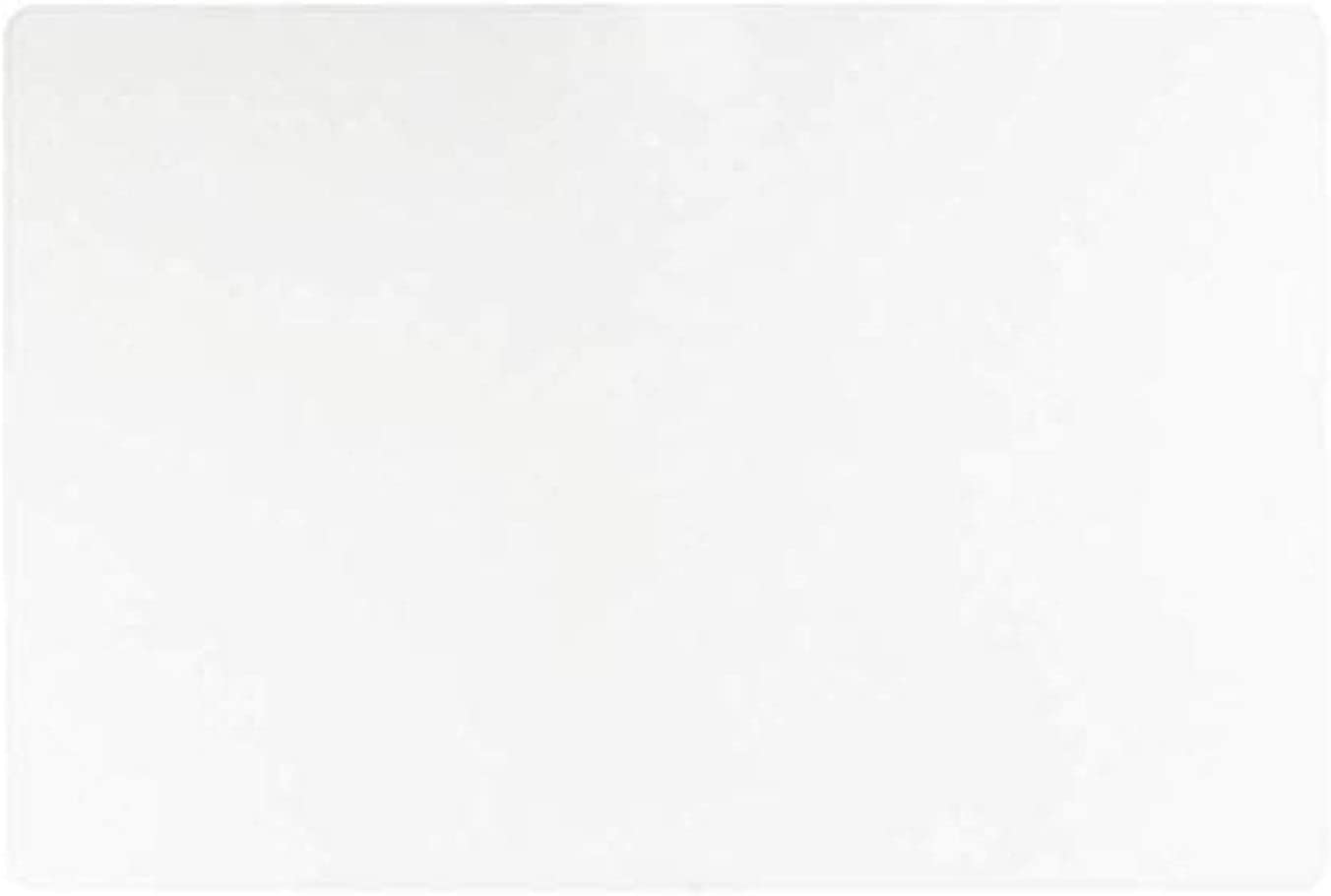 Homedo Waterproof Silicone Placemats, Non-Stick Baking Mat, Non-Slip Dining Table Mat for Kids/Baby/Children, Heat Resistant Insulation Countertop Protector Pads (Clear, 40X30Cm-4Pack)