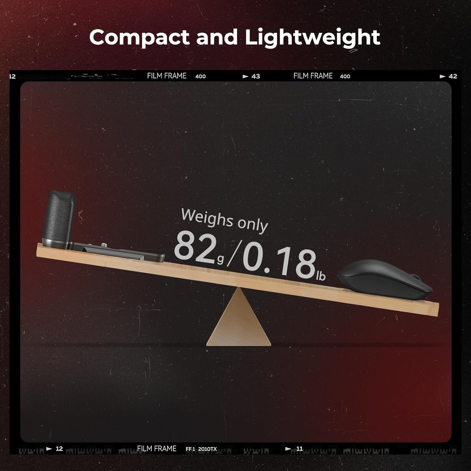 SMALLRIG X100VI Handgrip L-Shape Grip for FUJIFILM X100VI and X100V Cameras, Built-In Quick Release Plate for Arca, Lightweight Silicone Side Handle, with Shutter Button and Hot Shoe Cover - 4556 image number 5