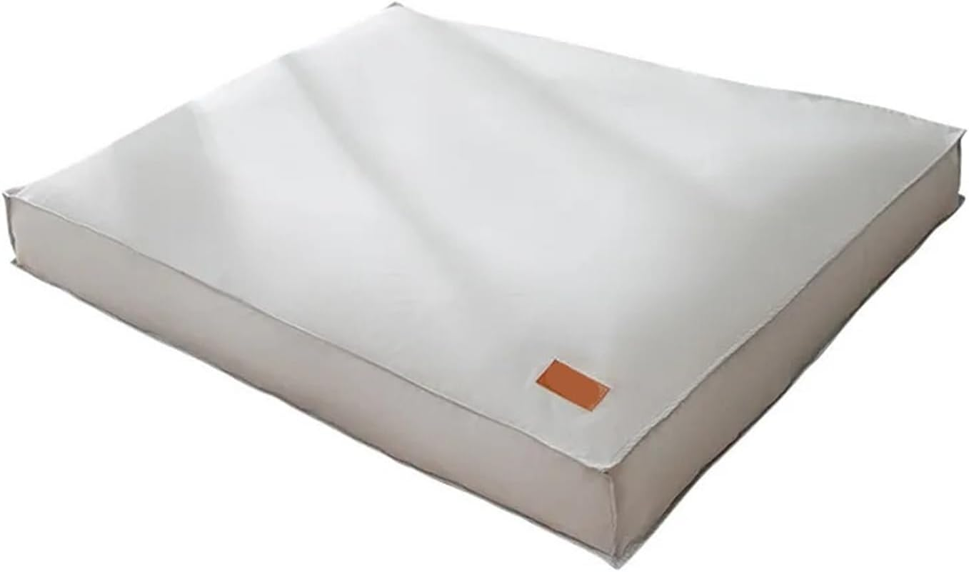 Pet Bed Dog Bed Mat Removable Pet Sleeping Mat Small Medium Dogs Cats Soft Dog Kennel House Pet Comfort (Color : Grey, Size : 55X40X7Cm)