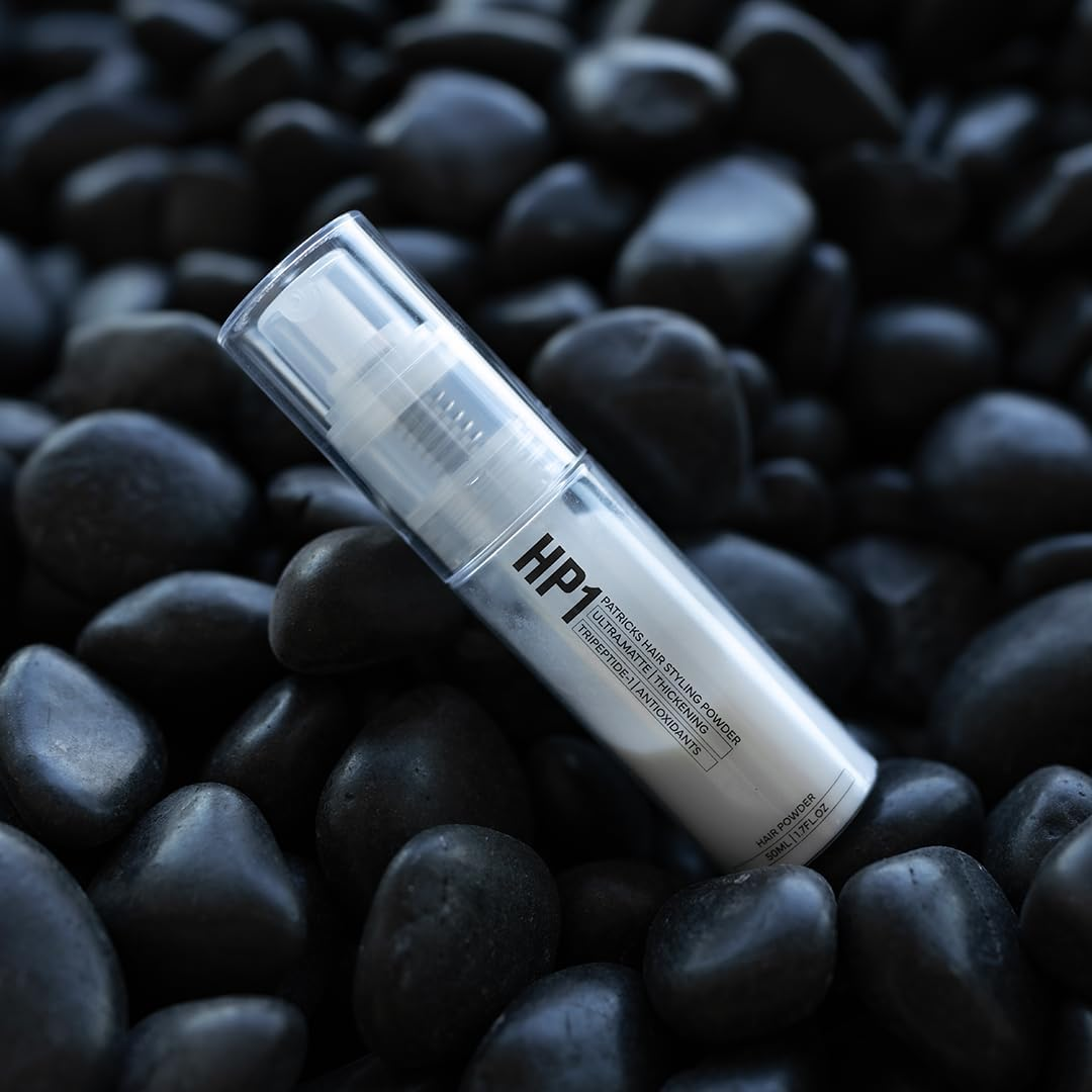 HP1 Anti-Hair Loss Powder for Men &ndash; High-Performance Formula for Thickening, Scalp Health & Matte Texture &ndash; Biotinoyl Tripeptide-1, Ginger Root & Hairdian &ndash; Light to Medium Hold