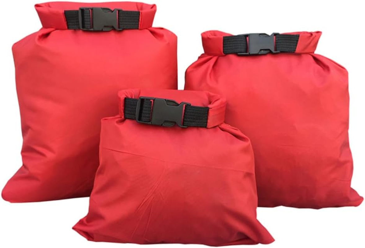 3Pcs Cool for 25 Kayaks Kayak Bag River Upstream Drifting Bag Boat Accessories Stuff Sack Dry Waterproof Storage Waterproof Pouch Floating Large