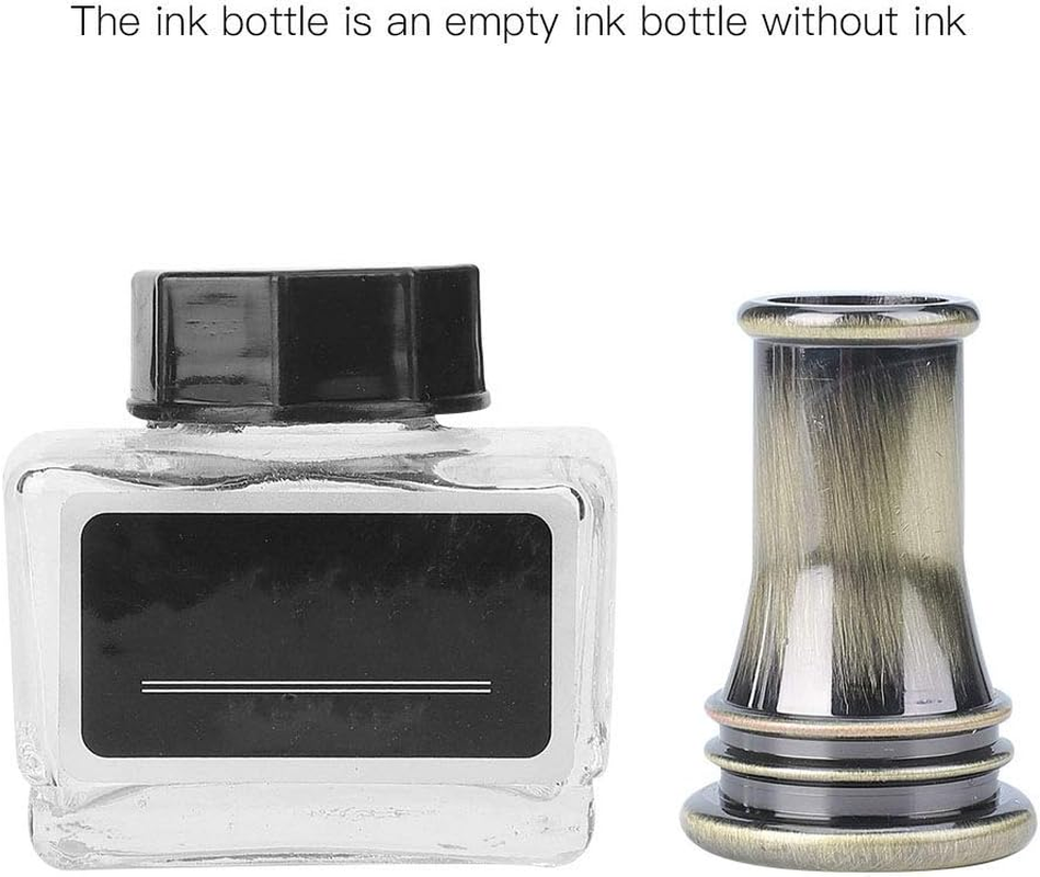 Feather Quill Pen Set, Retro English Calligraphy Dip Pen with 5 Alloy Nibs Antique Set Luxury Vintage Signature Lightweight Writing Ink Stationery Gift Box for Friend Teacher Family(Blue)