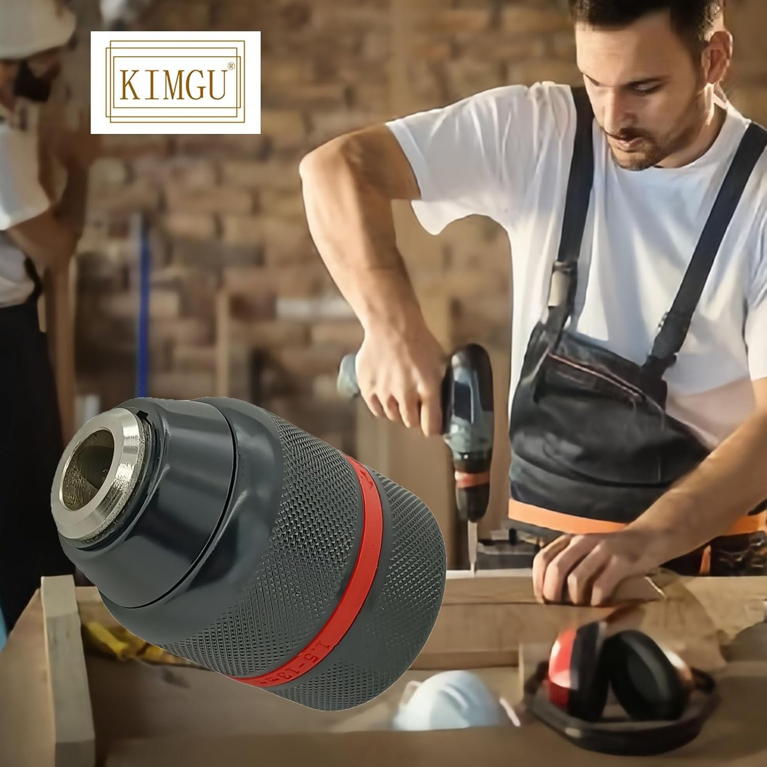 2-13MM Keyless Type Drill Chuck,1/2-20Unf Hand Drill Chuck Conversion Tool, Replace for Makita Bosch Hitachi Metabo Tool image number 5