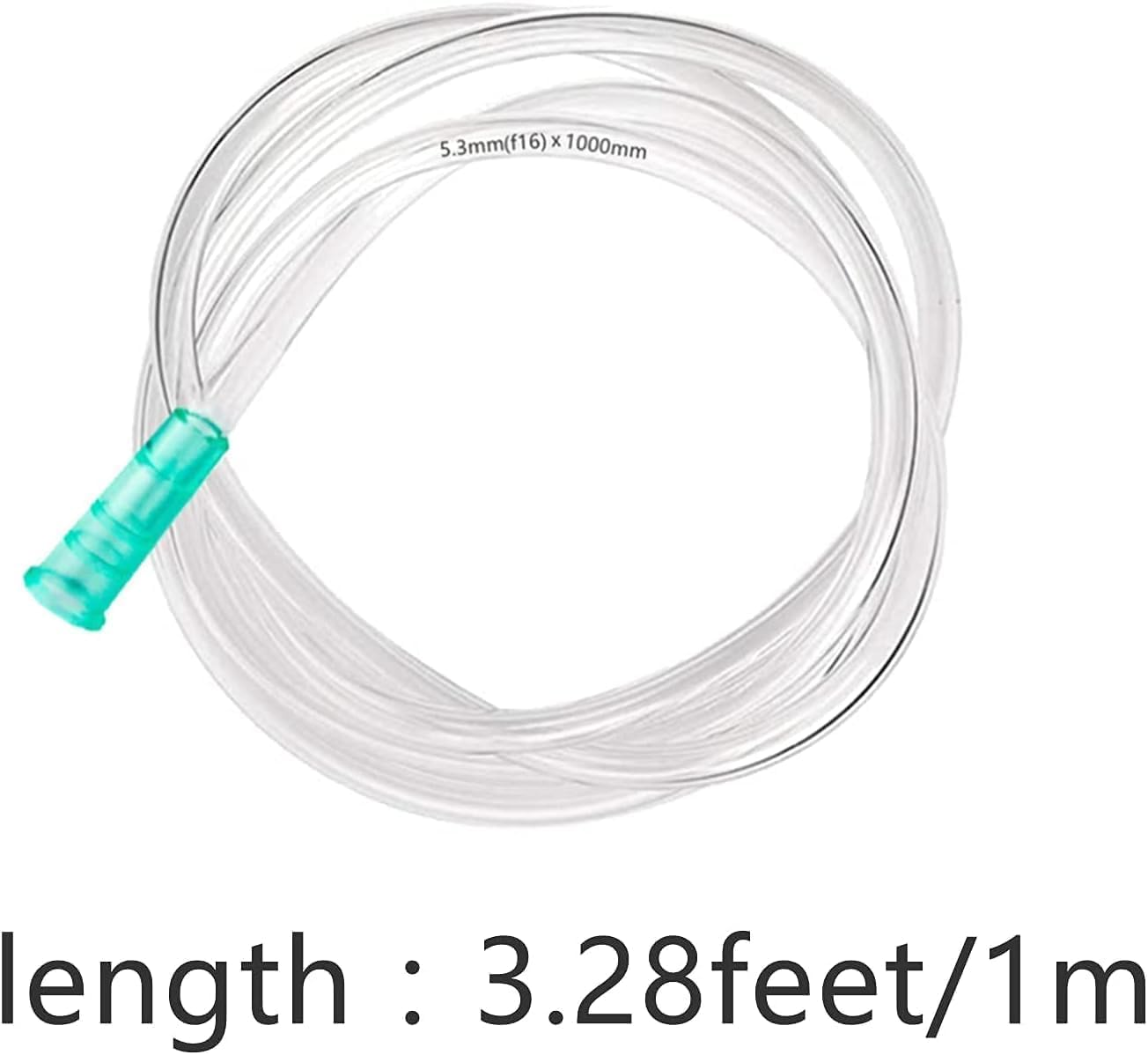 500Ml Large Syringe with 32 Inch Tube and Needle, Sterile and Individual Sealed, Plastic Garden Syringe for Liquid, Paint, Epoxy Resin, Oil, Watering Plants, Refilling image number 3